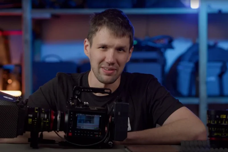 Detail kamery Blackmagic Pyxis 6K