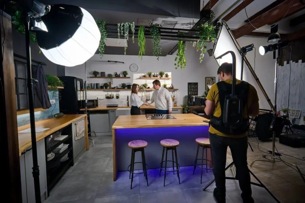 Filmová scéna z produkce