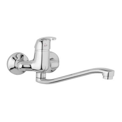 Drezová nástenná batéria, ramienko ploché S 250 mm A10 30 20/100