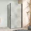 ALFA COMBI 80x80 Black/Grape Čtvercová sprchová zástěna - náhled 1