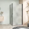 ALFA COMBI 80x80 Black/Grape Čtvercová sprchová zástěna - náhled 2