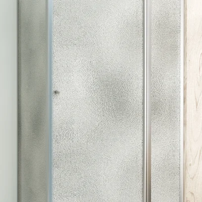 Sprchová zástěna 130x90, obdélníková, grape, chrom (95+40/90) - ALFA LINE COMBI