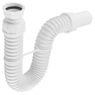 FLEXY umývadlový sifón 5/4", DN40, biela