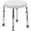 HANDICAP kúpeľňová stolička, priemer 35cm, biela