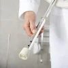HANDICAP kúpeľňová stolička, priemer 35cm, biela - náhled 4