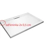 HARD 90x80x3, 5 obdĺžniková mramorová vanička - II. AKOSŤ - náhled 3