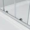 Sprchová zástěna s posuvnými dveřmi 130x90, obdélníková, čiré, chrom - NICOL COMBI - náhled 3