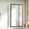 NICOL COMBI II Black 80x100x80 Čiré+Grape Sprchový kout s posuvnými dveřmi - náhled 2
