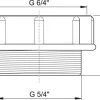 S506 Redukce 5/4˝&nbsp;×&nbsp;6/4˝ - náhled 2