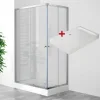 POINT LOR 120x80 Clear Obdélníkový sprchový kout s akrylátovou vaničkou - náhled 1