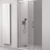 THRON ROUND sprchové dveře 1500 mm, kulaté pojezdy, čiré sklo - náhled 2