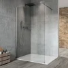 VARIO CHROME jednodílná sprchová zástěna k instalaci ke stěně, čiré sklo, 1400 mm - náhled 1