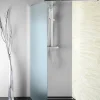 WALK-IN zástena jednodielna na inštaláciu na stenu, 110x190, sklo Brick - náhled 1
