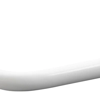 WHITE LINE madlo k vaně 20cm výška pouze 8cm, bílá