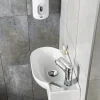 YUMO ceramic corner washbasin 45x28cm, white - náhled 1
