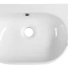 YUMO ceramic corner washbasin 45x28cm, white - náhled 4