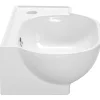YUMO ceramic corner washbasin 45x28cm, white - náhled 5
