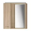 ZOJA/KERAMIA FRESH galerka s LED osvětlením, 60x60x14cm, levá, dub platin