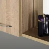 ZOJA/KERAMIA FRESH galerka s LED osvětlením, 60x60x14cm, levá, dub platin - náhled 4