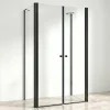 BETA COMBI II Black 100x120x100 Clear Sprchový kout nástěnný - náhled 1