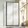 NICOL COMBI Black 100x100 grape Sprchový kout s posuvnými dveřmi - náhled 1