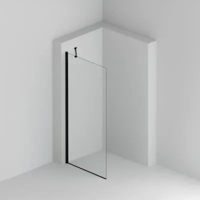 Pevná stěna ALFA 80 Black Clear