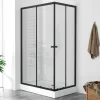 POINT BLACK LOR 100x80 Clear Obdélníkový sprchový kout s akrylátovou vaničkou - náhled 2