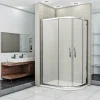 NATALI ROCKY 100x80 Grape Levý Sprchový kout asymetrický - náhled 5